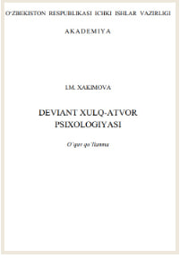 Deviant xulq-atvor psixologiyasi